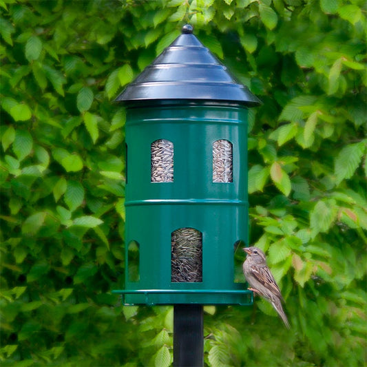 grande mangeoire à oiseaux pour le jardin Wildlife garden tour verte wg327