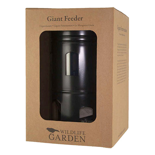 carton d'emballage de la mangeoire Giant Feeder WG326 Tour noire wildlife garden