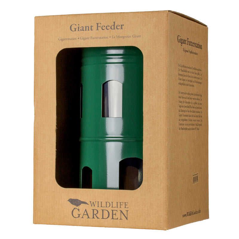 la mangeoire à oiseaux tour verte wildlife garden wg327 est livrée emballée dans un carton recyclable