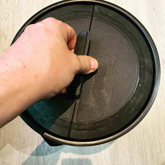 couvercle pour fermer hermétiquement le composteur bokashi, pièce détachée skaza