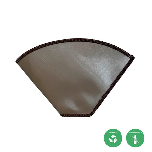 filtre à café souple écologique durable et zéro plastique