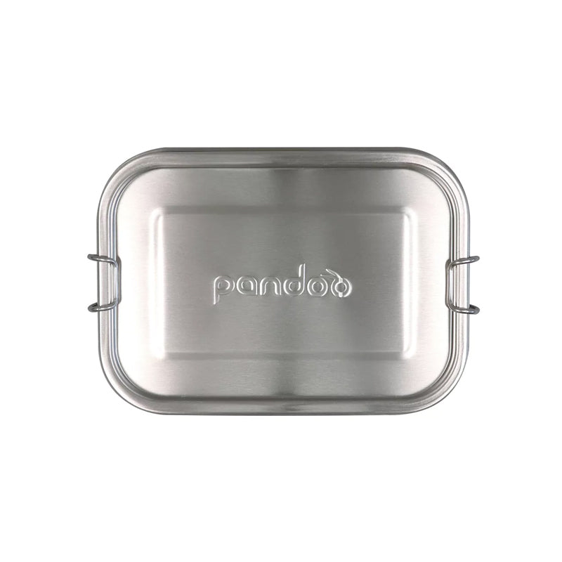 grande boite à repas en inox de la marque allemande pandoo, boite a lunch solide et durable pour vos déjeuners en déplacement