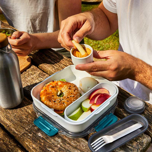Boîte à repas 100% étanche et compatible micro-ondes - Lunch box Black+Blum Original