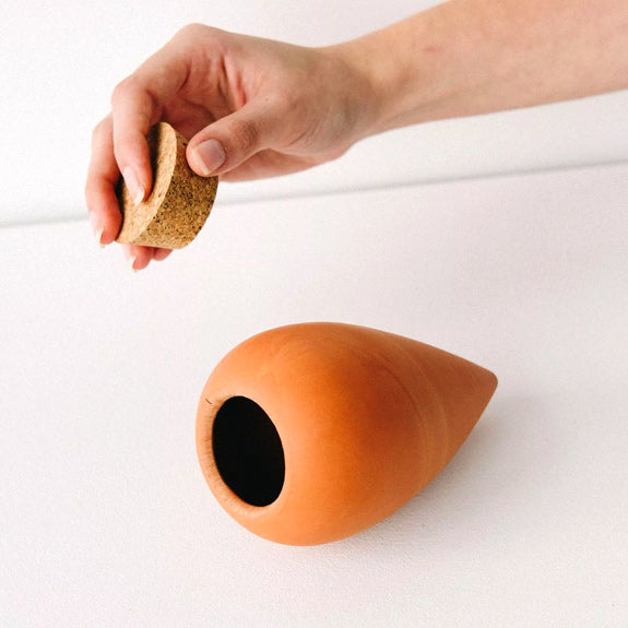 olla pepin terracotta naturelle pour un arrosage optimal des plantes