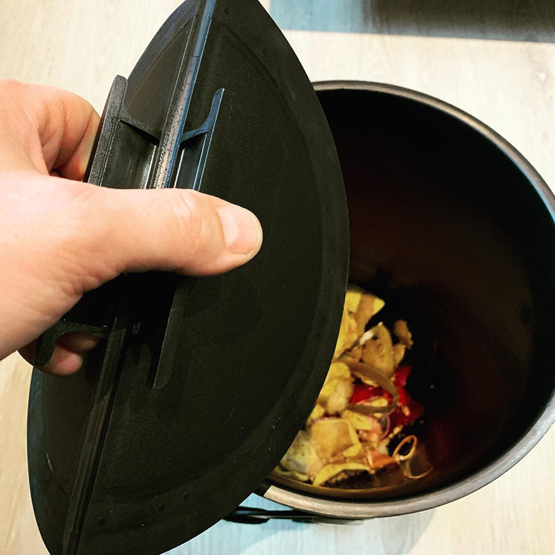 couvercle ventouse noir pour composteur bokashi organko 2