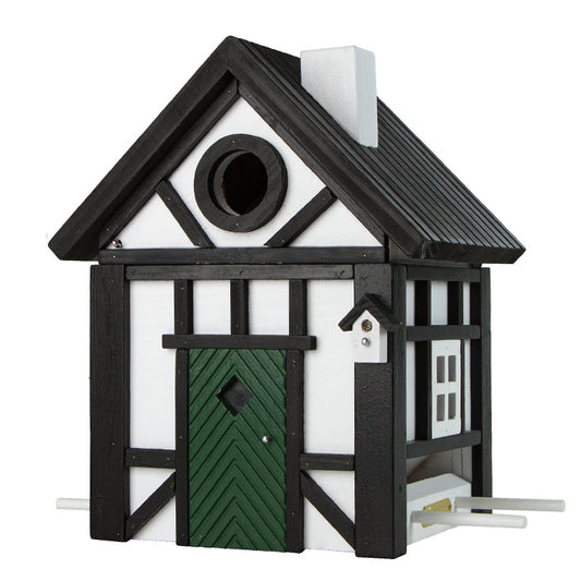 nichoir mangeoire à oiseaux wildlife garden à colombages