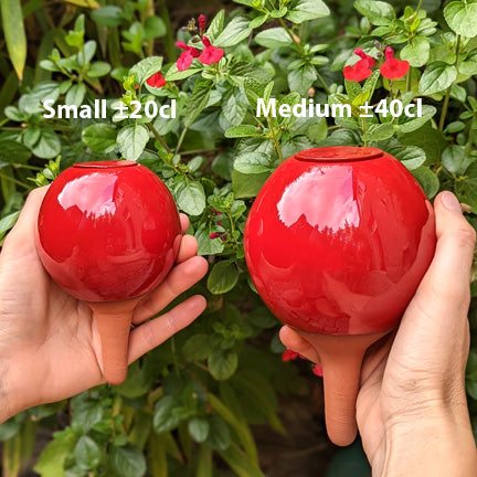 mini Ollas lutton 20cl rouge et ollas Lutton medium 40cl rouge