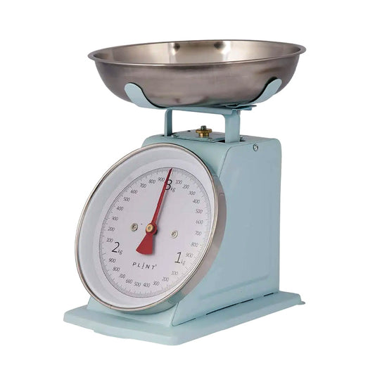 Balance de cuisine mécanique en métal PLINT, coloris bleu glacier