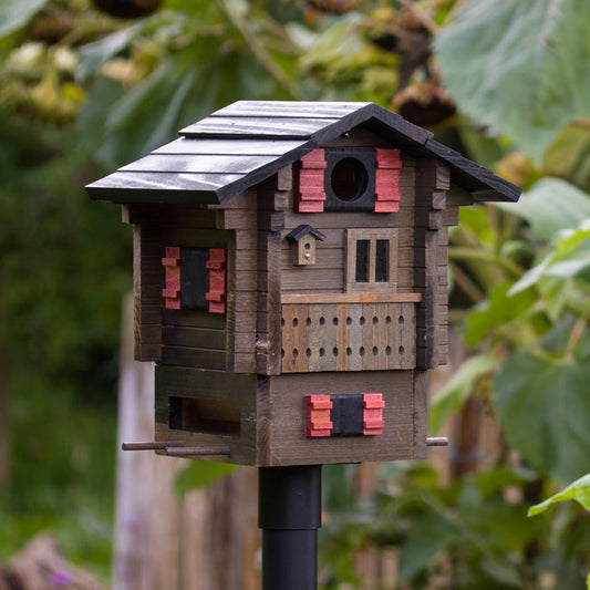 nichoir mangeoire chalet de montagne Wildlife Garden WG215