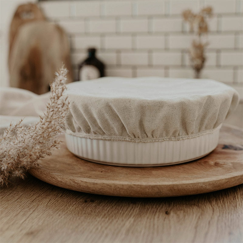 charlotte alimentaire Simple Things 100% coton pour couvrir les plats ronds