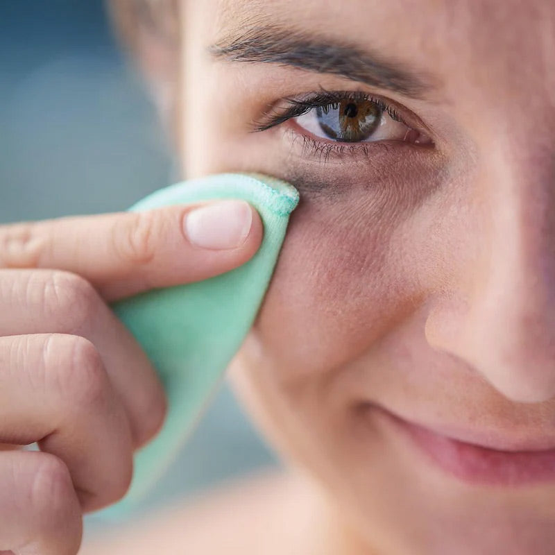 disques de coton pour se démaquiller les yeux et le visage, 100% coton bio, adapté aux peaux sensibles