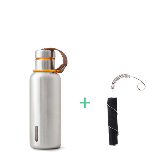 gourde isotherme filtrante avec charbon actif pour filtrer l'eau de la gourde