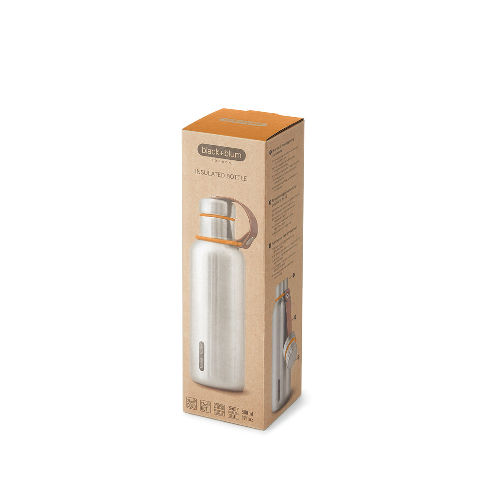 emballage de la gourde en métal isotherme black and blum 500 ml