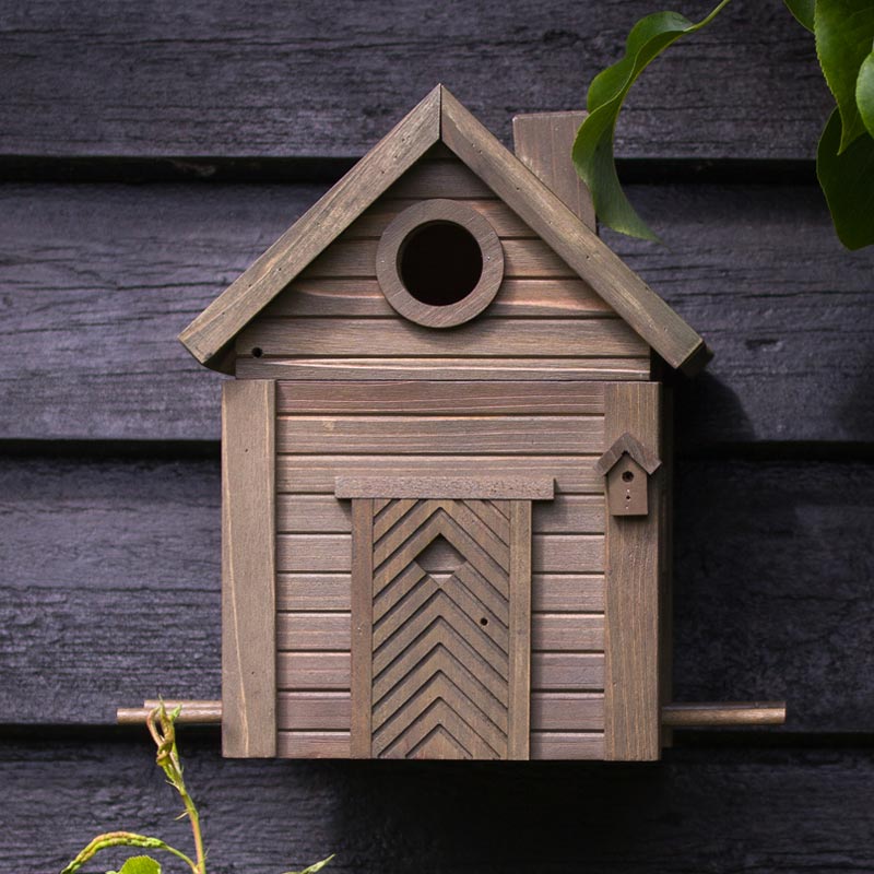 Maison à oiseaux suédoise Multiholk Wildlife Garden - Nichoir mangeoir –  Maison Fertile