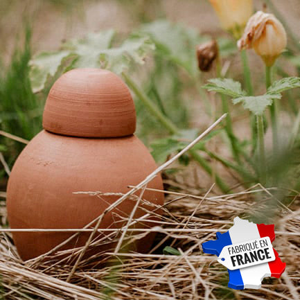 ollas sabeur Lutton à planter en terre cuite brute naturelle