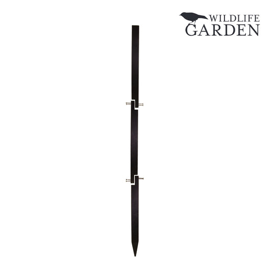 poteau en bois résistant pour monter un nichoir à oiseaux Wildlife Garden, 3 pièces faciles à assembler