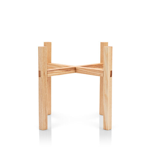 support wet pot rack en bois naturel, s'assemble d'un seul geste et apporte une touche déco naturelle à votre intérieur