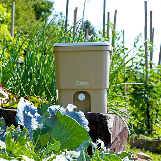 seau à compost bokashi en plastique recylclé