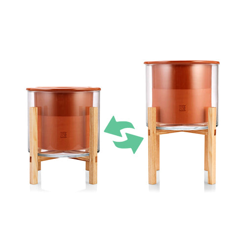 Wet Pot L + Support de plante Wet Pot Rack - taille L