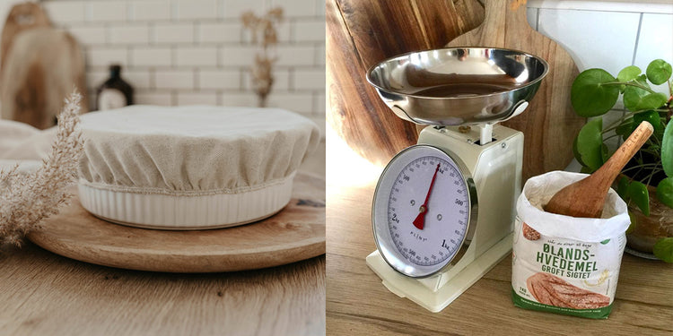 Un sélection d'ustensiles et d'accessoires de cuisine zéro déchet, utiles et déco