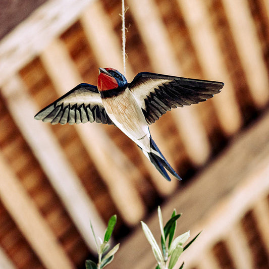 decobird hirondelle à suspendre, joli objet déco à suspendre dans la maison