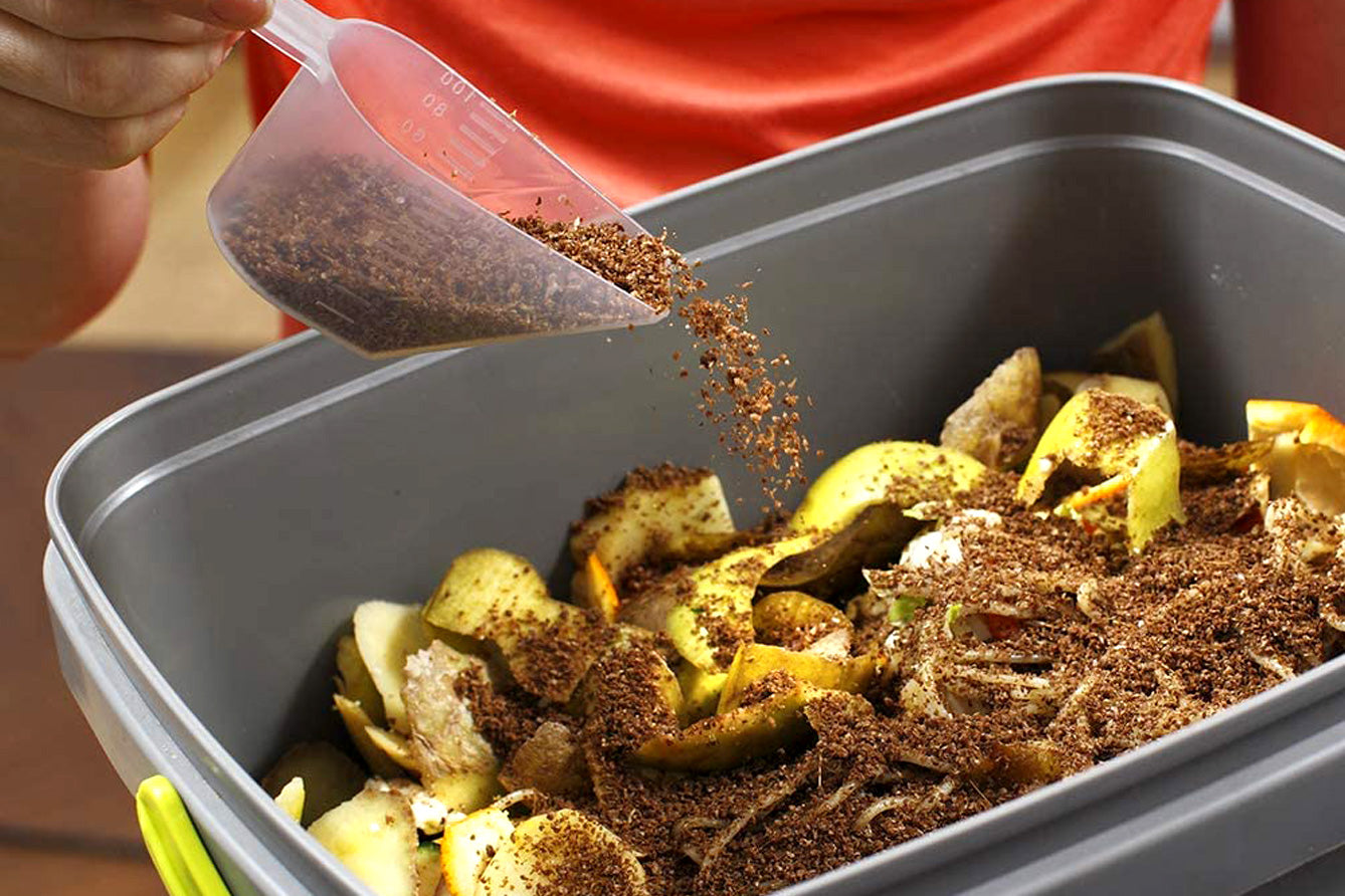 Composteur Bokashi Organko Essential 15,3L + base + 1kg d'activateur i –  Maison Fertile