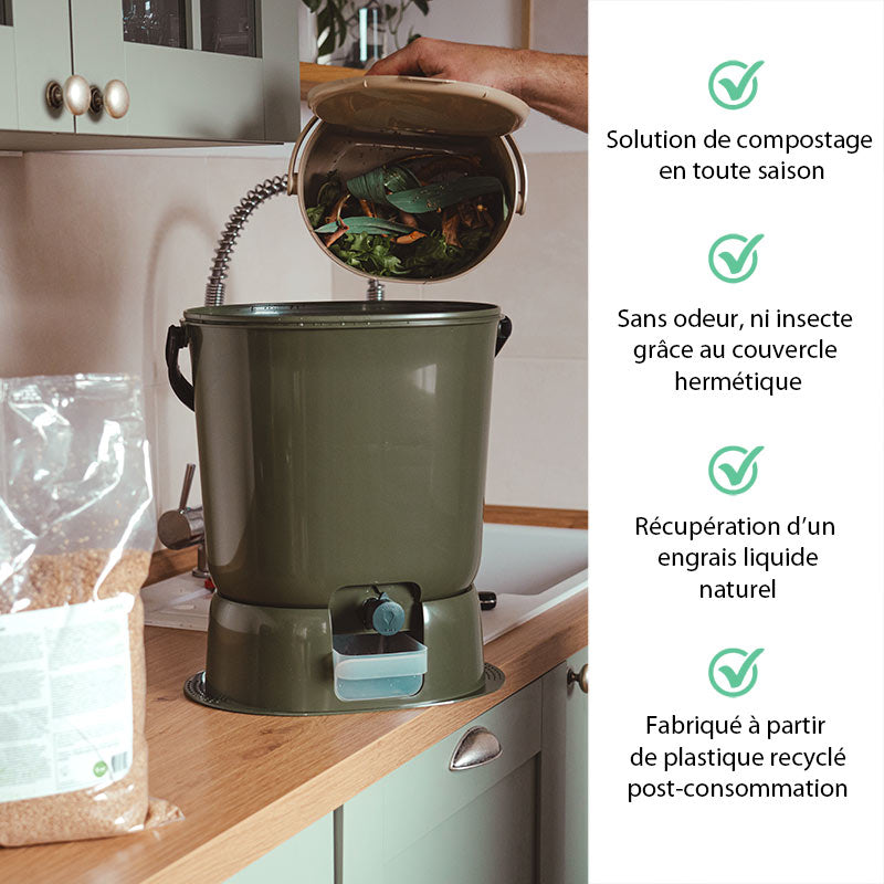 les avantages de composter avec un composteur bokashi essential