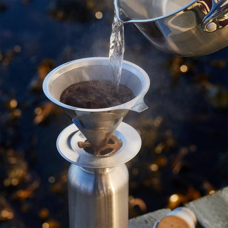 le filtre a café lavable et réutilisable permet de se faire un bon café sans générer de déchet
