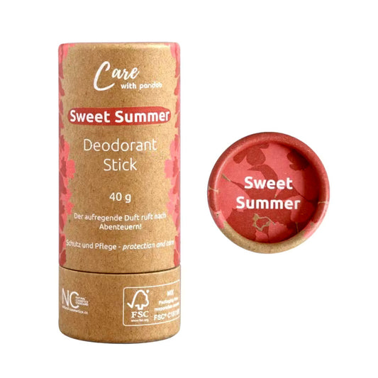 déodorant Sweet Summer - Care with Pandoo - soin et protection de la peau