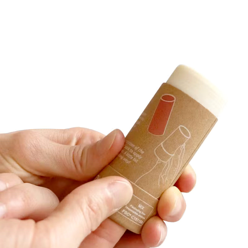 déodorant en tube carton zéro plastique, hydratant et longue durée