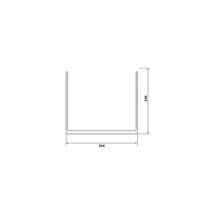 dimensions de la pièce détachée compatible avec le pot céramique du wet pot L