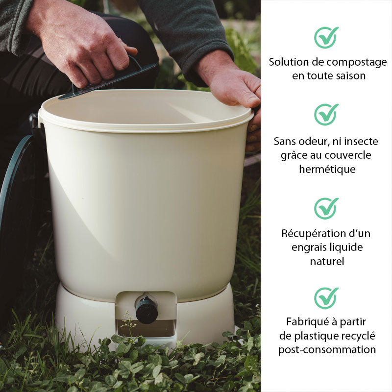 le compost bokashi est une solution écologique pour recycler les déchets de cuisine