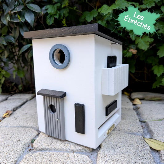 Nichoir mangeoire à oiseaux Maison Moderne - Article neuf avec léger défaut à -30%