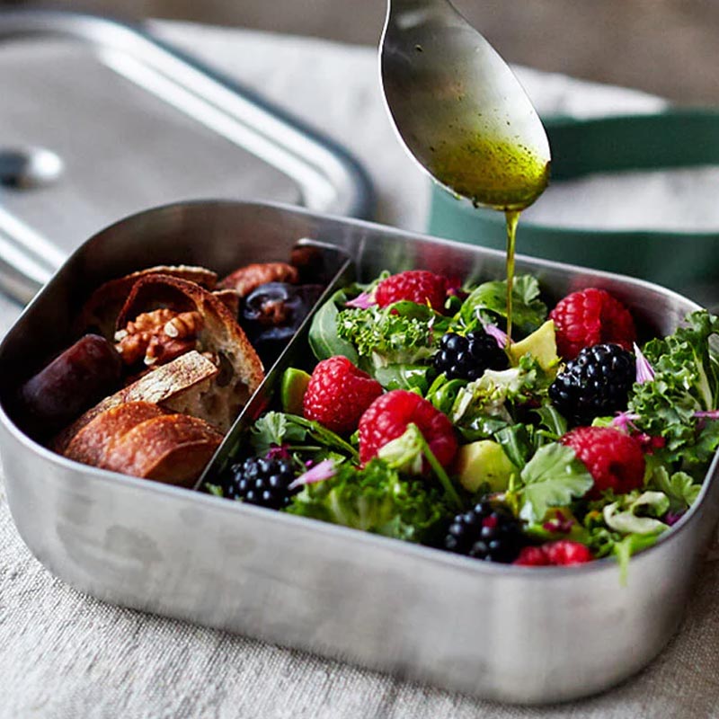 lunch box robuste à emmener partout, au bureau comme en camping ou en randonnée