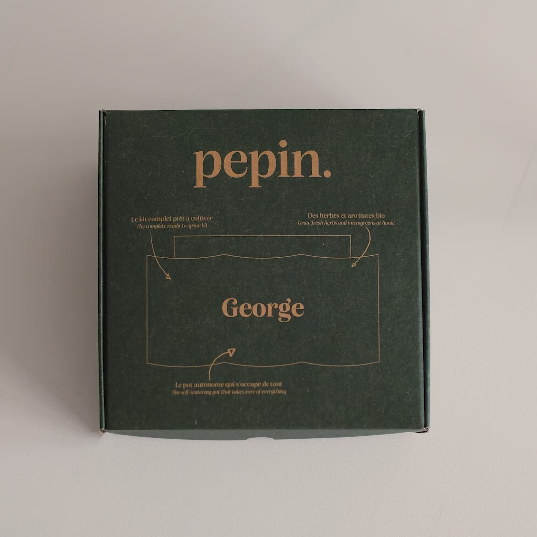 présentation du coffret George de la marque pepin