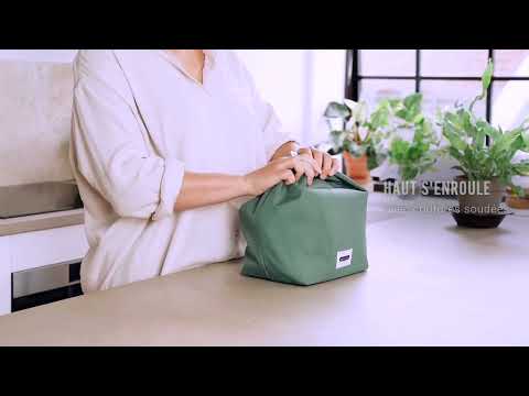 vidéo sur les caractéristiques et l'utilisation du sac à lunch étanche et isotherme black and blum