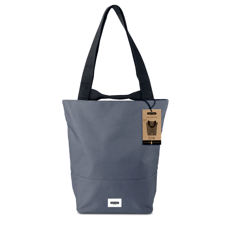sac tote bag isotherme Black+Blum Slate fabriqué à partir de bouteilles plastiques recyclées
