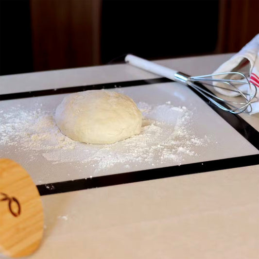 Tapis de cuisson en silicone et fibre de verre format 42 x 32 cm pour la cuisson au four et la patisserie