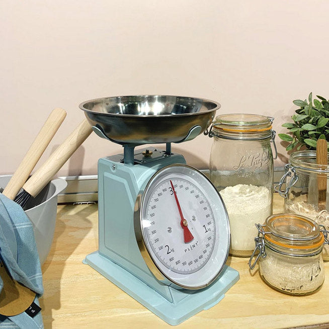 Balance de cuisine mécanique Plint au look rétro indémodable, éprouvée par des générations