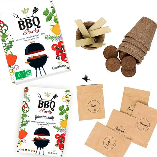 Faites pousser vos propres légumes pour accompagner vos barbecues : thym, romarin, origan, poivrons, tomates cerises