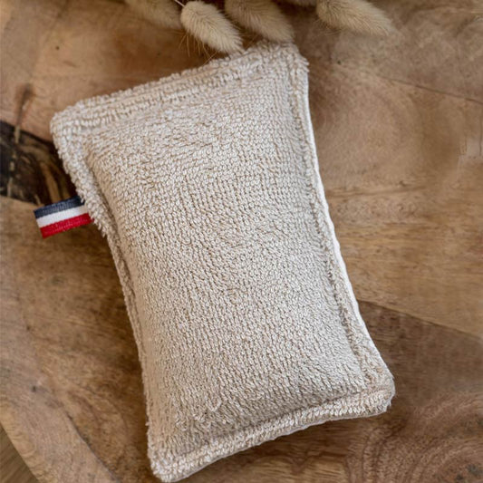 éponge lavable la frenchie 100% coton de la marque française Simple things