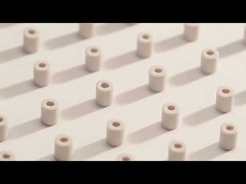 les perles de céramique multi usages chamarrel en vidéo