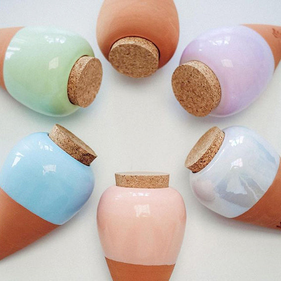 Les ollas en céramique Pepin sont disponibles en plusieurs coloris, des tons pastel qui iront avec tous les styles de déco