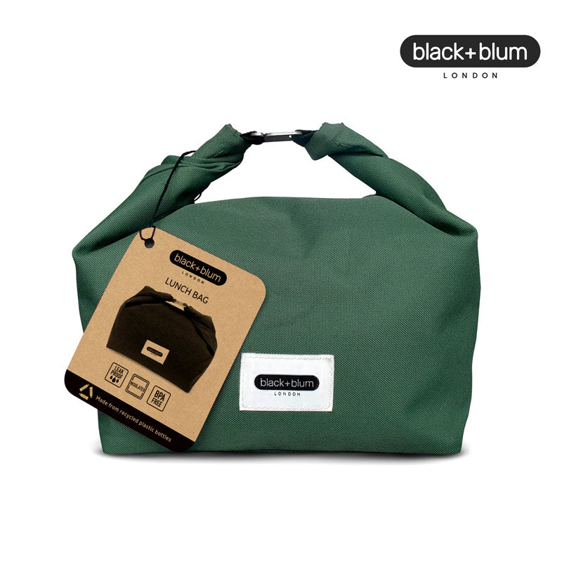 sac à lunch isotherme Black+Blum vert olive, idéal pour transporter facilement son déjeuner
